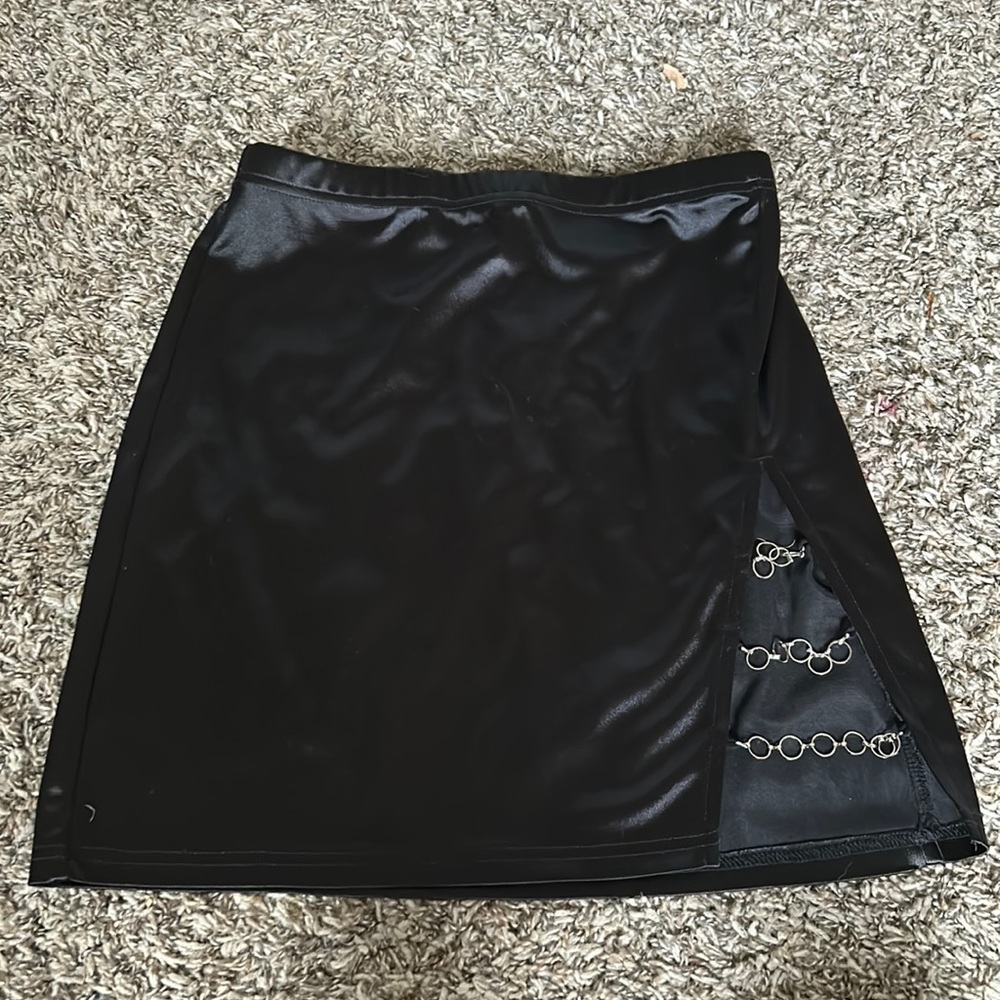 Sexy black skirt